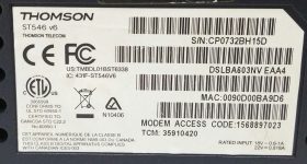 Thomson Speedtouch ST56 V6 Wireless Router - Image 3