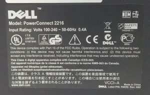 Dell PowerConnect 2216 16-Port Switch - Image 3