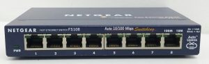 Netgear Prosafe FS108 v2 8- Port 10/100 Fast Ethernet Switch