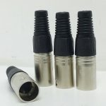 Job Lot 4x Neutrik Cable XLR NC3FXX 3 Pole XLR Male Silver Contact - Image 4