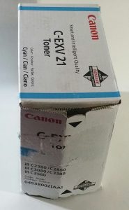 Joblot 3x Canon C-EXV21 Toner Cartridge Magenta, Yellow & Cyan - Image 6