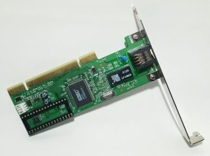 SMC T113103084 SMC1255TX 243127-414 REV 01 RJ-45 Fast Ethernet Network Adapter