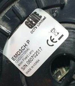 Genie EMD3CHP CCTV Camera 4mm Fixed Lens - Image 3