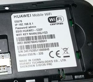 Huawei E5576-320 Mobile WiFi Modem - Image 3