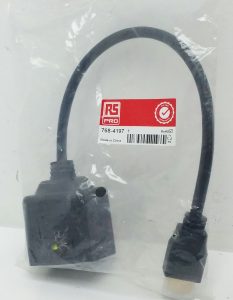 RS Pro 768-4197 Dual HDMI To HDMI USB Cable Adapter