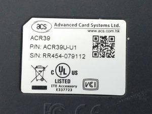 Advance Card System (ACS) ACR39 Card Reader - Image 3