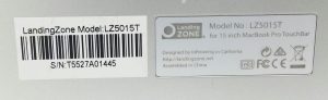 Landing Zone LZ5015T Docking Station For 15" Macbook Pro Touchbar - Image 3
