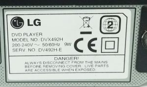 LG DVX492H HDMI DVD/CD Player - Image 3