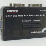 Startech.com Starview SV211KUSB 2 Port USB Micro KVM Switch With Audio