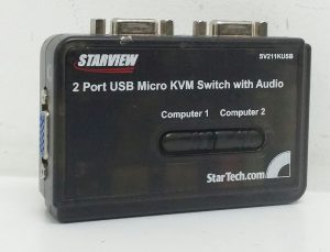 Startech.com Starview SV211KUSB 2 Port USB Micro KVM Switch With Audio