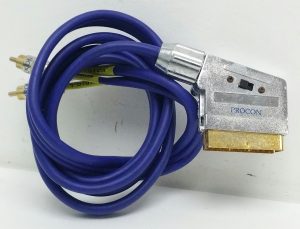 Procon OFC Cable SCART To Audio L&R & Video