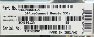 3Come Office Connect 531s Remote - Image 3