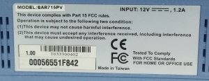 SAR715PV ADSL Router - Image 3