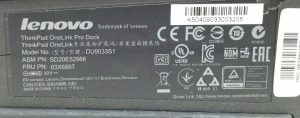 Lenovo Thinkpad Onelink Pro Dock DU9033S1 Docking Station - Image 3