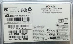 Ruckus Zoneflex 2942 PoE Access Point - Image 3