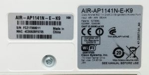 Cisco AIR-AP1141N-E-K9 VO8 Aironet 802.11n Draft 2.0 Single Band Access Point - Image 3