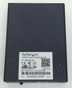 Startech.com ST12MHDLAN CDF6EDM582 HDMI Over IP Extender Kit - Image 3