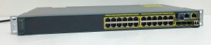 Cisco Catalyst 2960-S Series WS-C2960S-24TS-L 24-Port Switch + Fibre Optic Cisco GLC-SX-MMD
