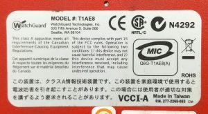 WatchGuard Firebox T1AE8 8-Port Firewall Security Appliance - Image 3