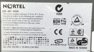 Nortel BES-220-48T-PWR 48-Port PoE Switch - Image 3