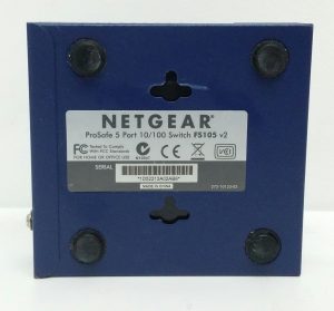 Netgear FS105 V2 ProSafe 5 Port 10/100 Fast Ethernet Switch - Image 3