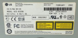 LG GCE-8320B CD-R/RW Drive - Compact Disc Player - Image 3