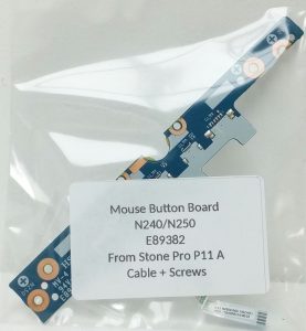 Stone Pro P11A N240/N250 E89382 Laptop Mouse Button Board - Image 3