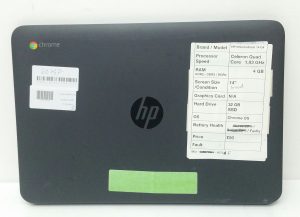 HP Chromebook 14 G4 Celeron Quad Core 1.83GHz 14" 4GB RAM 32GB SSD Chrome OS - Image 3