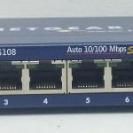 Netgear Prosafe FS108 v2 8- Port 10/100 Fast Ethernet Switch