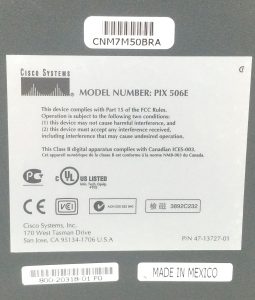 Cisco PIX 506E Firewall Appliance - Image 3