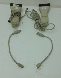 Two CipherLab 1000 CCD HID Bar Code Scanner + Two adapter cable