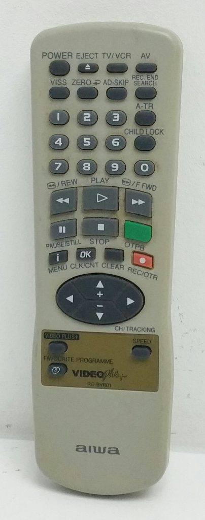Aiwa RC-BVR01 Video Plus Remote - Image 2