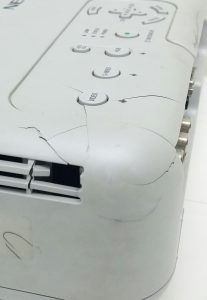 Nec VT46 VGA Projector 867 Lamp Hour Used 71% Remaining - Image 4