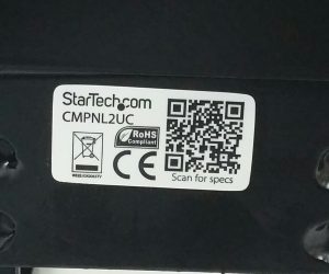 Startech.com CMPNL2UC Cable Management Hook/Rack - Image 4