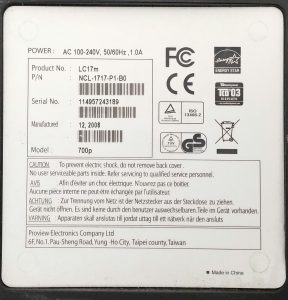 Nec LC17M 700P 17" VGA Monitor - Image 3