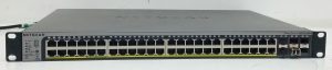 Netgear Prosafe GS752TPS 48-Port Gigabit Stackable Smart Switch with PoE & 4 SFP uplinks, x1 Fibre Active - Image 2