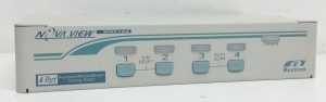Rextron KNV104 CBEEF6CE03 4-Port Keyboard/ Mouse/ Monitor Sharing Switch