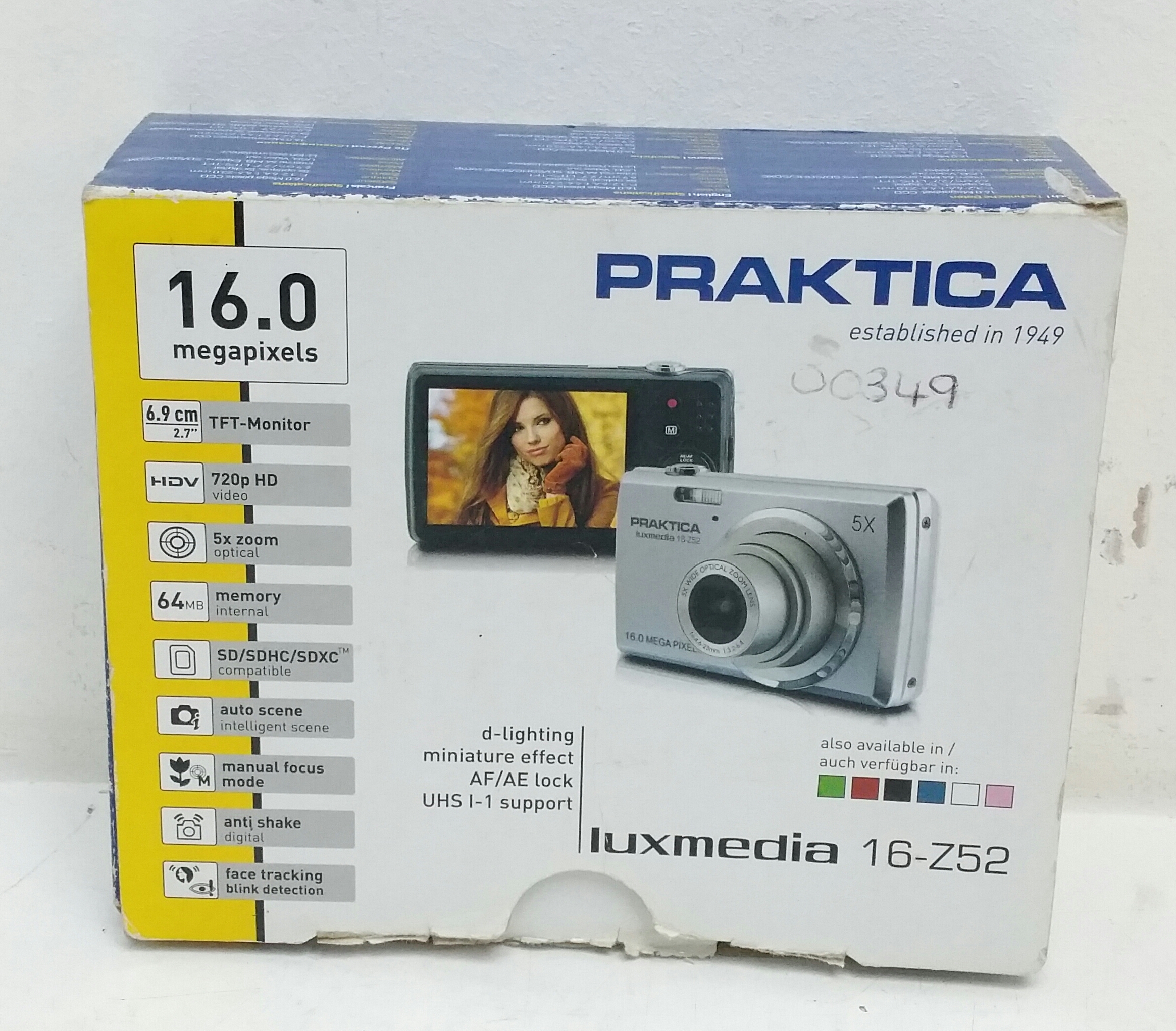 20231105_002915-1 Joblot 3x Praktica luxemedia 16-Z52 5x Wide Optical Zoom Lens16.0 Mega Pixels Digital Camera - Image 1