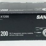 Sanyo VPC-X1200EX 3x Optical Zoom 12.1 Mega Pixels Digital Camera