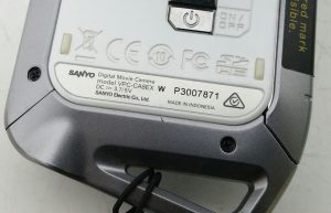 Sanyo VPC-CA8EX MPEG-4 AVC/H.264 60X Digital Zoom Xacti Digital Movie Camera - Image 3