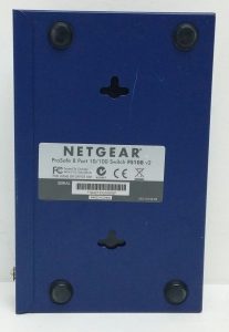 Netgear Prosafe FS108 v2 8- Port 10/100 Fast Ethernet Switch - Image 3