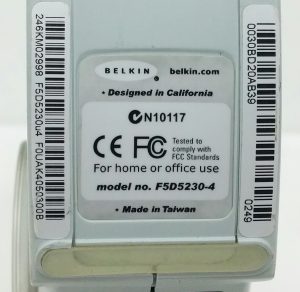 Belkin F5D5230-4 4-Port Gateway Router - Image 3