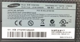 Samsung SyncMaster SA100 S19A100N 18.5" VGA Color Display Monitor - Image 3