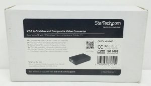 Startech.com VGA2VID VGA to S-Video and Composite Video Converter - Image 2