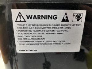 Ativa AT-8x CD & Card Shredder - Image 3