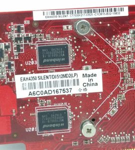 Asus EAH4350 SILENT/DI/512MD2(LP) HDMI DVI Graphics Card - Image 3