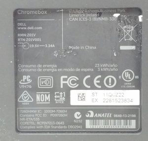 Dell Chromebox Z01V Digital Media Player - Image 3