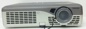 Toshiba TLP-T50 VGA LCD Projector 1175 Lamp Hours Used - Image 6