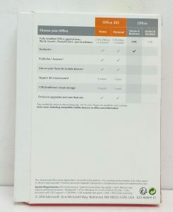 Microsoft X20-88869-01 Office Home and Business 2016 Product Key - No Disc - Image 4