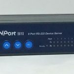 Moxa NPort 5610-8 8 Port RS-232 Device Server With Bracket Ears